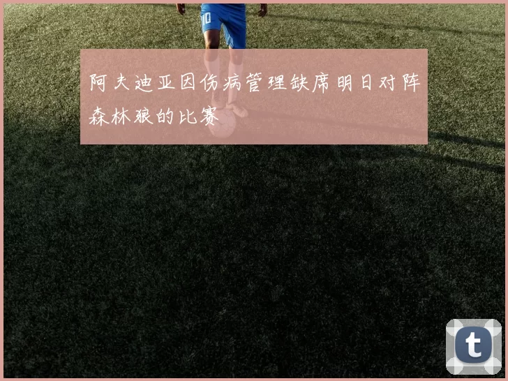 阿夫迪亚因伤病管理缺席明日对阵森林狼的比赛